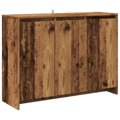 vidaXL Komoda starinski les 102x33x75 cm inženirski les