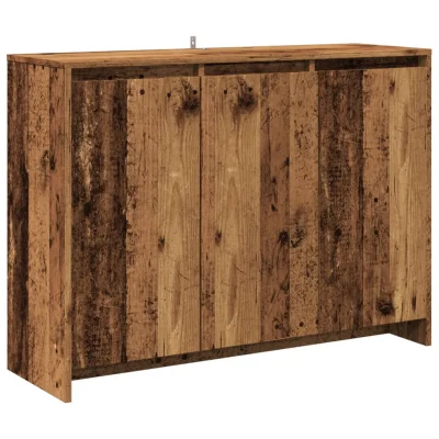 vidaXL Komoda starinski les 102x33x75 cm inženirski les