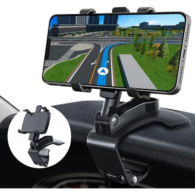 360° nastavljivo držalo za avtomobilski telefon, za 4-7" pametne telefone, samodejni nosilec