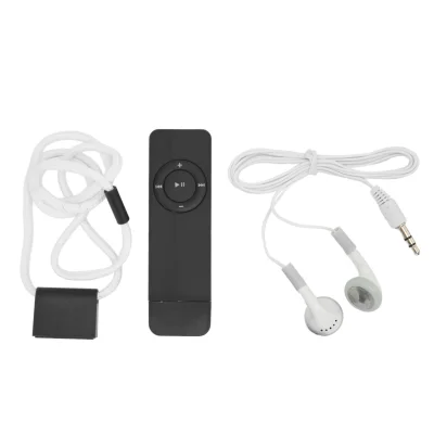 MP3 predvajalnik, zvok brez izgube, podpora za 64 GB, kompakten, za tek, črn