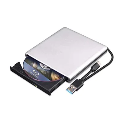 Zunanji pogon DVD, USB 2.0 & Type-C, bralnik CD-jev Bluray za MacBook