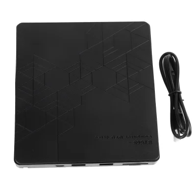 Zunanji CD/DVD pogon, USB Plug & Play, prenosni optični pogon