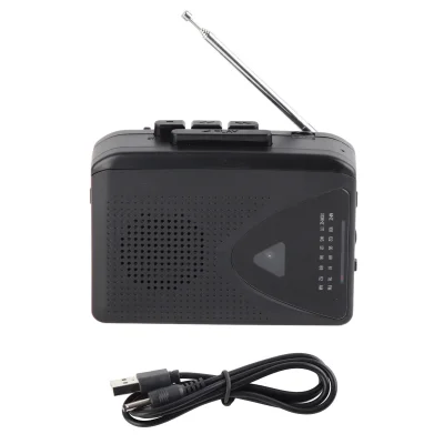 Prenosni kasetofon, AM/FM radio, stereo, kompakten