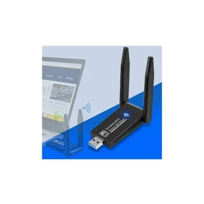 AC1301 Mbps Clé Wifi USB 3.0 Double Bande 2.4G/5GHz