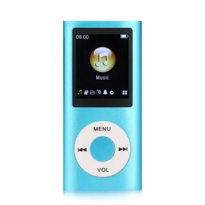 Bluetooth MP3 predvajalnik, Walkman, 32 GB, modra