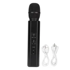 K6 omogoča Bluetooth mikrofon, prenosni, črn