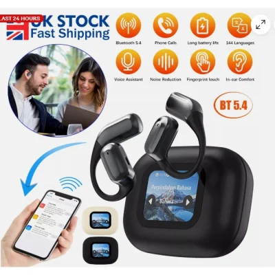 2025 AI Translator Earbuds, Bluetooth prevajanje v realnem času