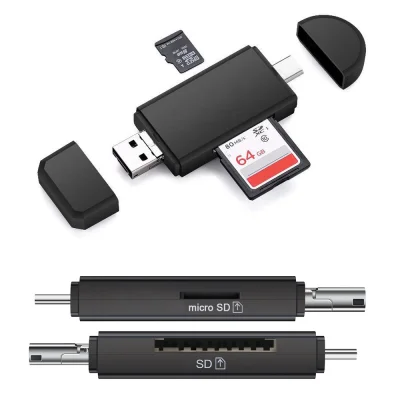 USB SD/Micro SD čitalnik kartic OTG adapter
