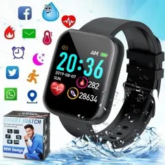 Pametna ura, Bluetooth fitnes sledilnik, vodotesna, za Android/iOS