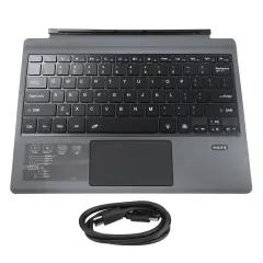 Tipkovnica Bluetooth za Surface Pro 7/6/5/4/3, s sledilno ploščo, možnost polnjenja