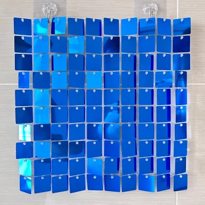 Kinetična plošča z bleščicami Blue