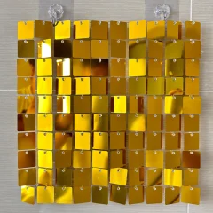 Kinetična plošča z bleščicami Gold