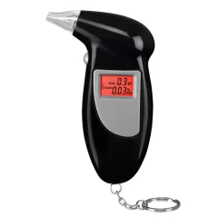 Digitalni tester alkohola v izdihanem zraku z LED zaslonom - prenosni
