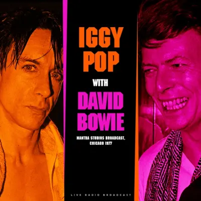 IGGY POP & BOWIE D. - LP/BEST OF LIVE AT MANTRA STUDIOS BROADCAST 1977
