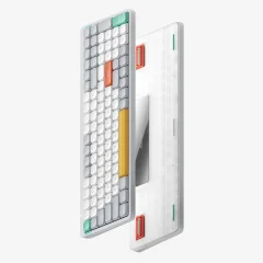 Nuphy Air96 V2 Brezžična Mehanska Tipkovnica / Slim Ionic White Red Switch