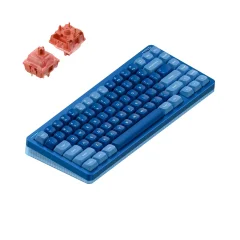 Nuphy - Halo75 v2 Brezžična Mehanska Tipkovnica / Blue Lagoon Raspberry Switch
