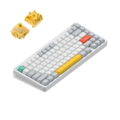 Nuphy - Halo75 v2 Brezžična Mehanska Tipkovnica / Ionic White Lemon Switch
