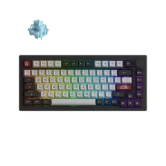 Akko Dracula Castle 5075B Plus Brezžična Mehanska Tipkovnica V3 Cream Blue Pro Switch