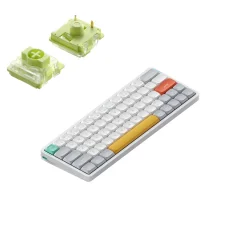 Nuphy Air60 V2 Brezžična Mehanska Tipkovnica Slim Ionic White Aloe Switch / Bluetooth / 2.4GHz