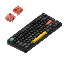 Nuphy - Halo75 v2 Brezžična Mehanska Tipkovnica / Obsidian Black Raspberry Switch