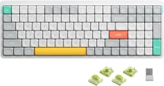 Nuphy Air96 V2 Brezžična Mehanska Tipkovnica / Slim Ionic White Aloe Switch