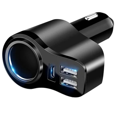4 v 1 Auto Ladegerät PD 3.0 USB Adapter Mini