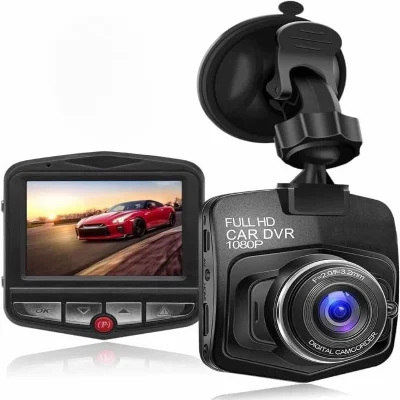 HD 2,4" Avto DVR, sprednja in zadnja dvojna leča, snemalnik vožnje