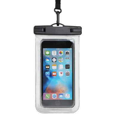Vodotesen ovitek za telefon, 2 paketa, za iPhone, Samsung, 7-palčni, dvojno zaprt