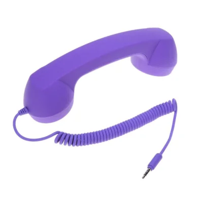 Retro telefonska slušalka 3,5 mm za pametni telefon/tablični računalnik