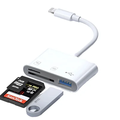 Čitalnik kartic Type-C na SD, hitri adapter za mobilne naprave