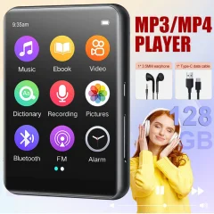 Bluetooth MP3/MP4 predvajalnik, LCD zaslon, 128 GB, FM radio