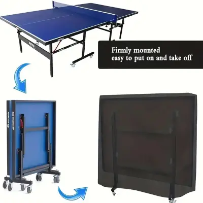 Vodoodporna prevleka za mizo za namizni tenis - 65x27,5x72,8 palcev
