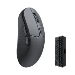 Keychron M3 Brezžična Miška Črne / 4000 Hz / Bluetooth / 2.4Ghz / M3-A1