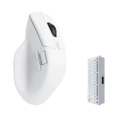 Keychron M6 Wireless Mouse White / 4000 Hz