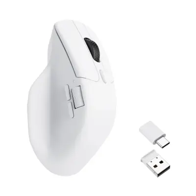 Keychron M6 Wireless Mouse White / 1000 Hz