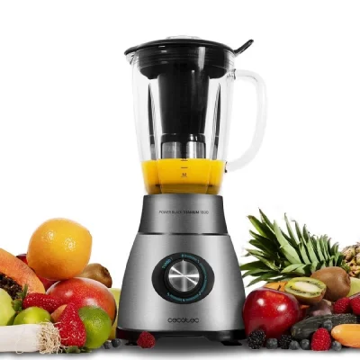 Batidora de Vaso Cecotec Power Black Titanium 1800