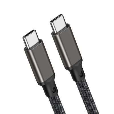 3M USB-C do USB-C kabel za hitro polnjenje - črn Titanium 1 m