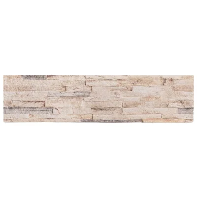 vidaXL 3D stenski paneli 14 kosov beli in rdeči 100x50 cm EPS