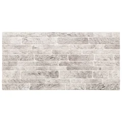 vidaXL 3D stenski paneli 10 kosov svetlo sivi 100x50 cm EPS