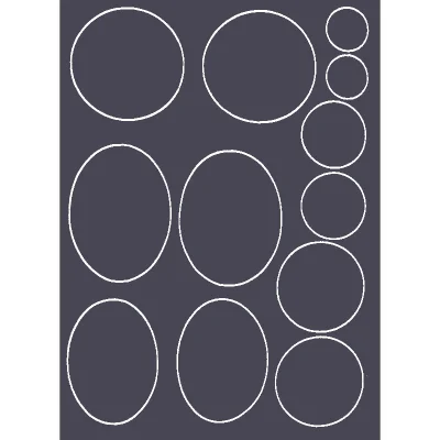 Našitki za puhovke za likanje DarkGrey