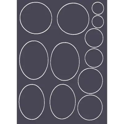 Našitki za puhovke za likanje DarkGrey