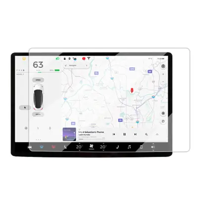 Tesla Model 3 15-palčno zaščitno steklo iz kaljenega stekla