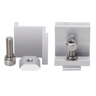 Set srednjih sponk za sončno ploščo  35 mm