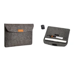 12-palčni etui za prenosni računalnik MacBook Air iz filca DarkGrey