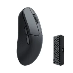 Keychron M3 Mini Brezžična Miška Črne / 4000 Hz / Bluetooth / 2.4GHz / M3M-A4