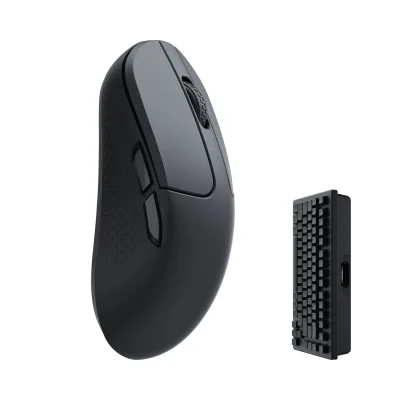 Keychron M3 Mini Brezžična Miška Črne / 4000 Hz / Bluetooth / 2.4GHz / M3M-A4