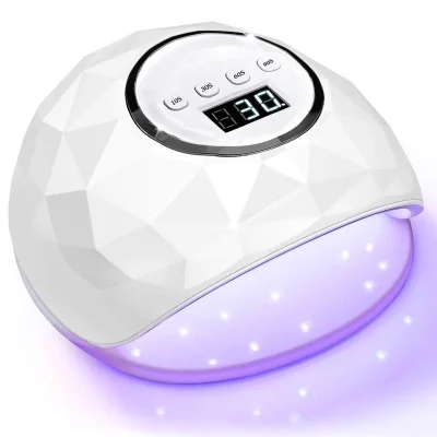 Lanqiang 86W Svetilka Za Nohte Uv Led Svetilka Za Terapijo Nohtov - Bela
