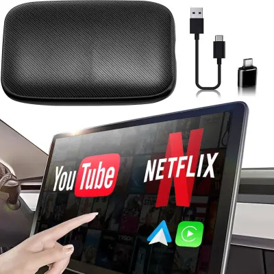 Brezžični Carplay AI Box za iOS in Android, z Netflixom, YouTubom