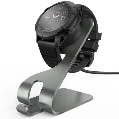 Polnilnik Garmin Vivoactive5, aluminijasta zlitina, vesoljsko siva