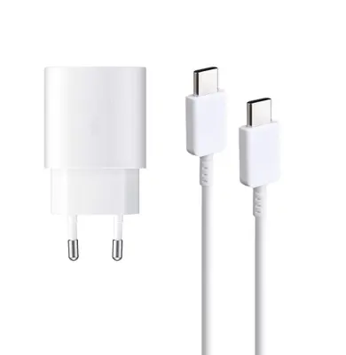 25W USB-C napajalnik s kablom 1M PD 3.0 Samsung Galaxy